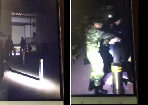 武汉民众举报假警察暴力劫车犯罪